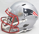 DANNY AMENDOLA AUTOGRAPHED PATRIOTS SILVER FULL SIZE HELMET BECKETT 221073