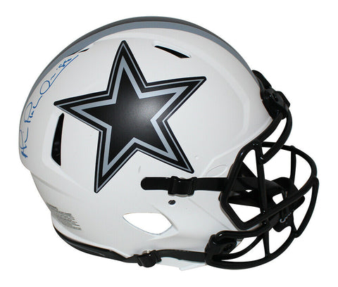 Michael Irvin Signed Dallas Cowboys Authentic Lunar Speed Helmet BAS 32751