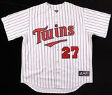 Justin Morneau Signed Minnesota Twins Jersey (JSA COA) 2006 AL MVP & 4xAll Star