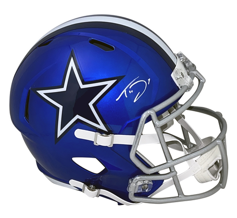 TREVON DIGGS AUTOGRAPHED DALLAS COWBOYS FLASH FULL SIZE HELMET BECKETT