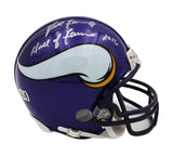 Brett Favre Signed Minnesota Vikings Mini Helmet w- Hall of Fame 2016- LE of 444