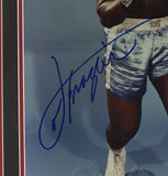 Joe Frazier Signed Framed 16x20 Photo BAS