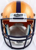 Odell Beckham Jr. Autographed LSU Tigers Gold F/S Schutt Helmet-Beckett W Holo