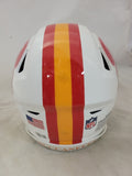 MIKE EVANS SIGNED TAMPA BAY BUCCANEERS F/S THROWBACK SPEEDFLEX HELMET BECKETT QR