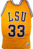 Shaquille O'Neal Autographed LSU Gold Retro Brand Jersey-Beckett W Hologram