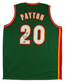 Gary Payton Signed Seattle Supersonics Jersey (Beckett) 2006 NBA Champion Guard