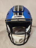 AMON RA ST BROWN SIGNED DETROIT LIONS 2024 ALTERNATE SPEEDFLEX HELMET BAS