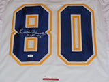 Kellen Winslow Signed Chargers Jersey Inscribed "HOF 95" (JSA COA)