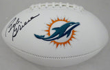 BOB GRIESE AUTOGRAPHED WHITE LOGO FOOTBALL MIAMI DOLPHINS BECKETT BAS 177660