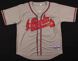 John Smoltz Signed Atlanta Braves Majestic Jersey (JSA COA) 1995 W Series Champ