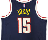 NUGGETS NIKOLA JOKIC AUTOGRAPHED SWINGMAN ICON EDITION JERSEY SIZE 48 JSA 221497