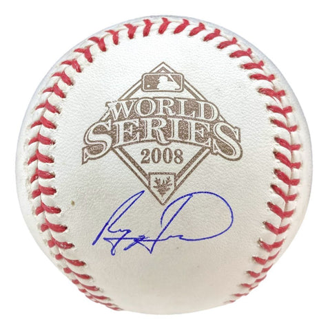 Ryan Howard Philadelphia Phillies Signed 2008 World Series Baseball BAS 2W313920