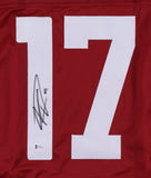 Kenyan Drake Signed Alabama Crimson Tide Jersey (Beckett Hologram) Raiders R.B