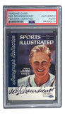 Red Schoendienst Signed 1999 Fleer Sports Illustrated Trading Card PSA/DNA