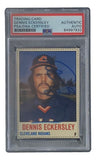 Dennis Eckersley Signed Cleveland 1978 Hostess #78 Trading Card PSA/DNA 84997932