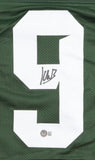 Kenneth Walker III Signed Michigan State Spartan Highlight Stat Jersey (Beckett)