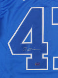 Tom Glavine Signed Atlanta Custom Blue Jersey