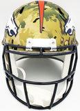 RUSSELL WILSON AUTOGRAPHED BRONCOS CAMO SALUTE FULL SIZE HELMET FANATICS 227943