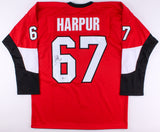 Ben Harpur Signed Senators Jersey (Beckett COA) Playing career 2015-present