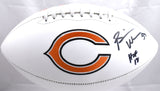 Brian Urlacher Autographed Bears Logo Football w/ HOF - Beckett W Hologram