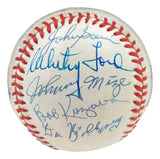 1953 New York Yankees (16) Multi Signed AL Baseball Mantle & More BAS AD56557