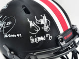 GRIFFIN, GEORGE & SMITH AUTOGRAPHED OHIO STATE FULL SIZE AUTH HELMET 230104