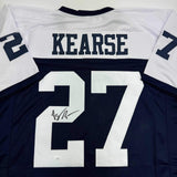 Autographed/Signed Jayron Kearse Dallas Thanksgiving Football Jersey JSA COA