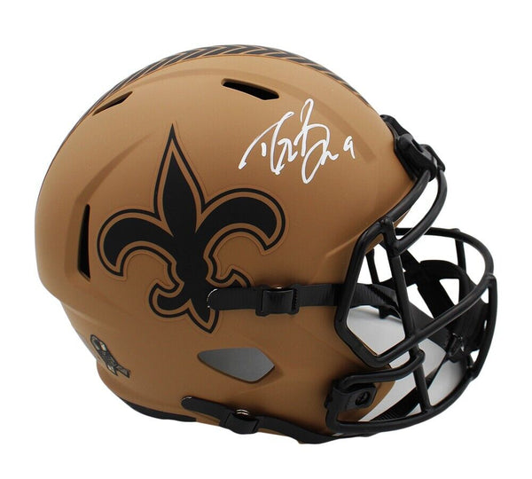 Drew Brees Signed New Orleans Saints Speed Full Size STS 2 NFL Helmet