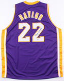 Elgin Baylor Signed Lakers Jersey (PSA COA) 11xNBA All Star 1959-1965, 1967-1970