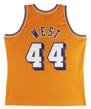 Lakers Jerry West Yellow 1971-72 Mitchell & Ness HWC Swingman Jersey Un-signed