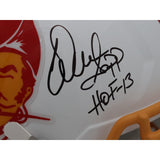 Warren Sapp Autographed Tampa Bay Buccaneers TB F/S Helmet HOF Beckett 39544