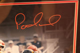Patrick Mahomes Autographed 16x20 Photo Framed (As is*) 23x26 JSA COA