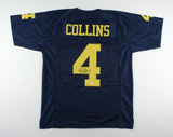 Nico Collins Signed Michigan Wolverines Jersey (Beckett) Texans Wide Receiver