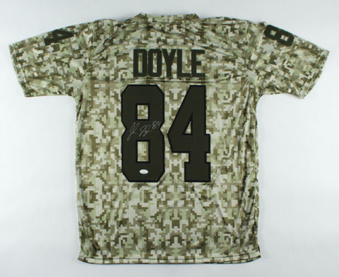 Jack Doyle Signed Indianapolis Colts Camouflage Jersey (JSA COA) 2xPro Bowl T.E.