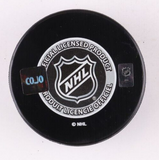 Marian Hossa Signed Chicago Blackhawks 2010 Stanley Cup Champion Logo Puck COJO