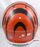 Ja'Marr Chase Signed Cincinnati Bengals F/S Authentic Helmet- Beckett W Hologram