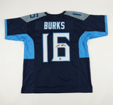 Treylon Burks Signed Tennessee Titans Jersey (Beckett) 2022 1st Round Pick WR