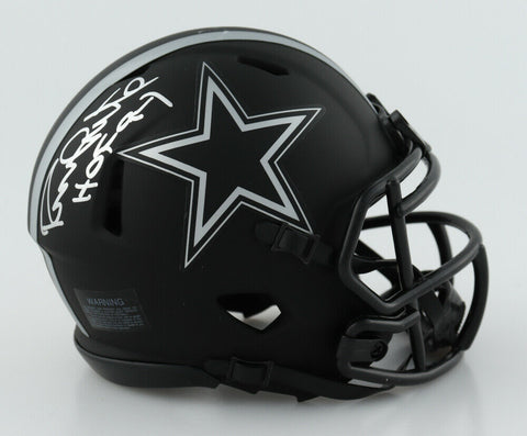 Randy White Signed Cowboys Eclipse Alternate Speed Mini Helmet Inscribed HOF 94