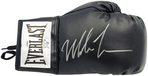 MIKE TYSON AUTOGRAPHED BLACK EVERLAST RH BOXING GLOVE JSA 228079