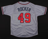 John Rocker Signed Atlanta Braves Road Jersey (JSA) Mr Controversial statement