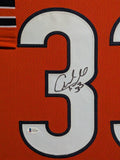 FRAMED CHICAGO BEARS CHARLES PEANUT TILLMAN AUTOGRAPHED JERSEY BECKETT COA