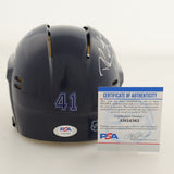 Robert Bortuzzo Signed St Louis Blues Mini Helmet Ins."2019 SC Champs" (PSA COA)