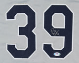 Darryl Strawberry Signed New York Yankees Jersey (PSA COA) 3x World Series Champ