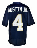 Kevin Austin Jr. Signed Notre Dame Fighting Irish Jersey (PSA COA) 2021 Sr. W.R.