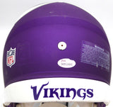 Dalvin Cook Autographed Matte Purple Full Size Authentic Helmet Vikings JSA