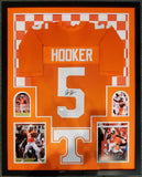 FRAMED TENNESSEE VOLUNTEERS HENDON HOOKER AUTOGRAPHED JERSEY JSA COA