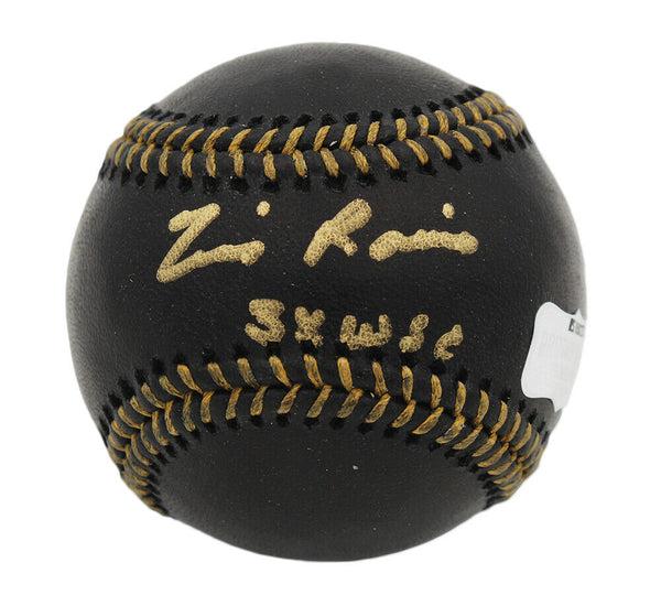 Tim Raines Signed Montreal Expos Rawlings OML Black MLB Baseball w - 3x WSC Insc