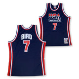 Larry Bird Signed 1992 Dream Team Olympic Mitchell & Ness Authentic Jersey JSA