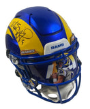 MATTHEW STAFFORD Autographed Rams Custom Visor Speed Flex Helmet FANATICS