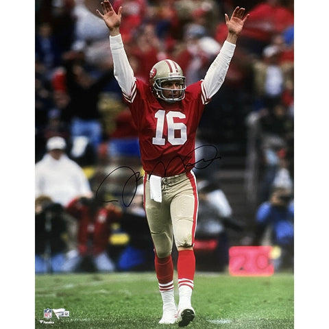 Joe Montana Autographed/Signed San Francisco 49ers 16x20 Photo FAN 46817